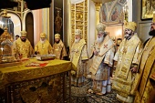 Предстоятели Русской и Болгарской Православных Церквей совершили Литургию в Покровском женском монастыре г. Москвы