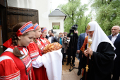 Святейший Патриарх Кирилл освятил храм святого мученика Виктора в г. Котельники Московской области