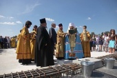 В Челябинске заложен кафедральный собор Рождества Христова