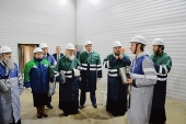 Предстоятель Русской Церкви совершил освящение закладного камня в основание храма на Кировском руднике