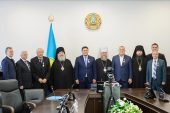 Митрополит Астанайский Александр встретился с главой Павлодарской области Казахстана