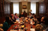 Круглый стол, посвященный вопросам повышения квалификации библиотекарей, прошел в Издательском Совете Русской Православной Церкви