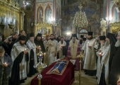 Наместник Троице-Сергиевой лавры совершил панихиду по новопреставленному архимандриту Кириллу (Павлову)