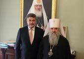 Управляющий делами Московской Патриархии встретился с мэром Корфу