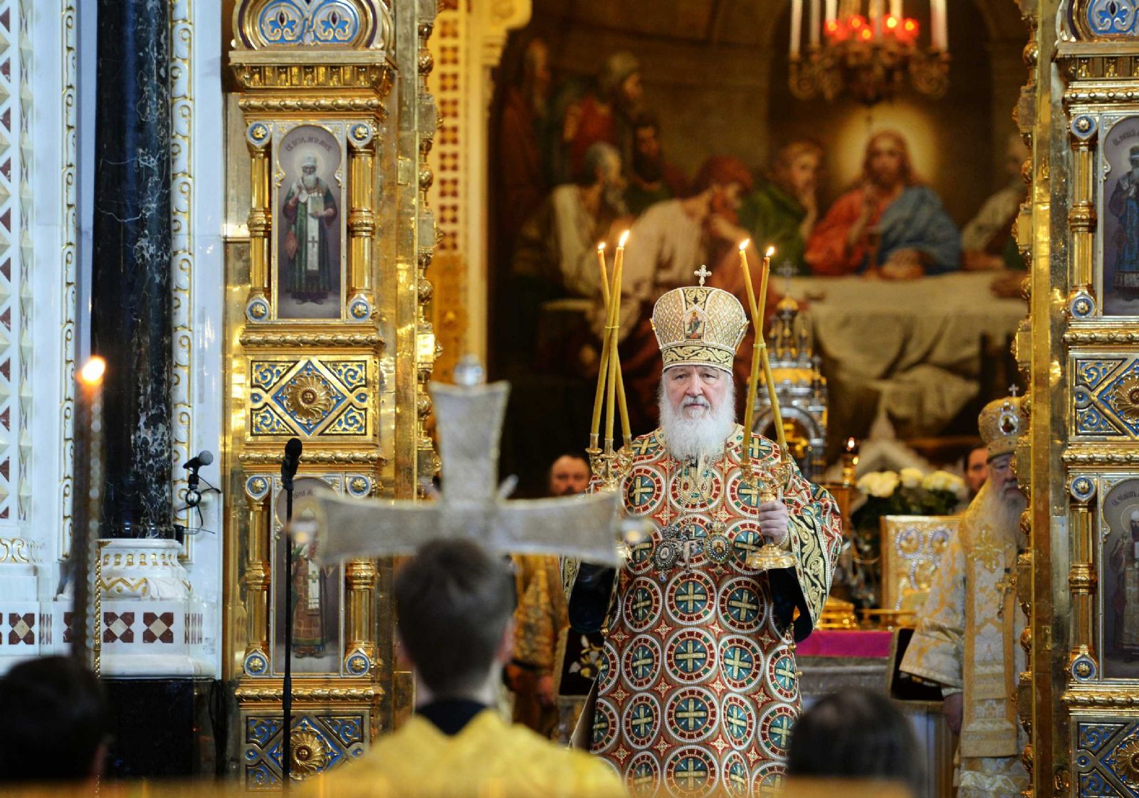 Слово Святейшего Патриарха Кирилла в праздник Торжества Православия после Литургии в Храме Христа Спасителя