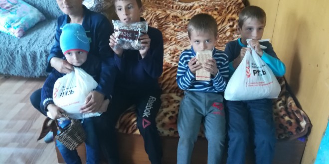 Народные обеды доставили в с.Покровку Октябрьского района