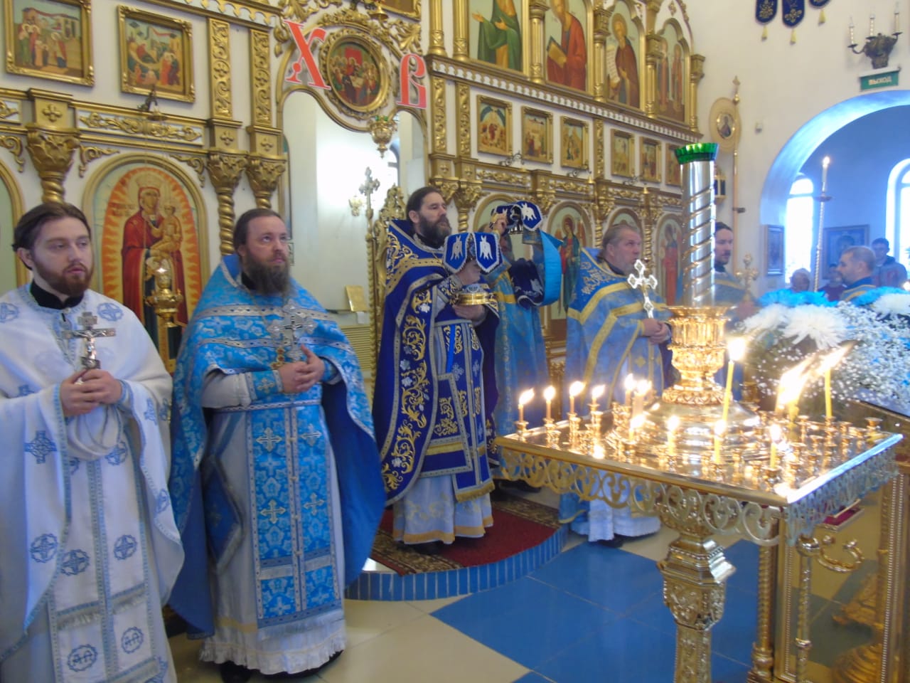 Престольный праздник в храме иконы Пресвятой Богородицы «Скоропослушница»