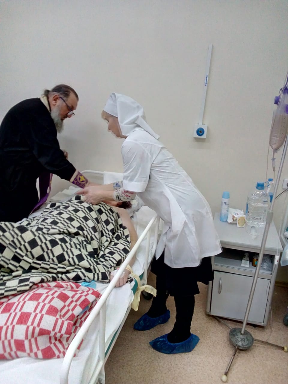Пастырское служение в больнице.