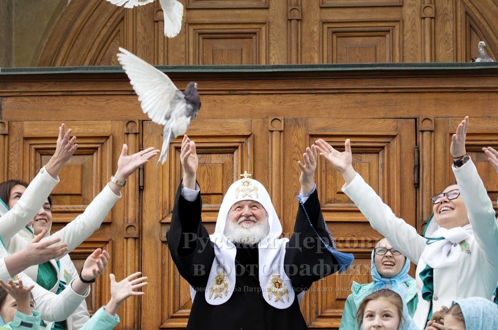 Патриаршая проповедь в праздник Благовещения Пресвятой Богородицы после Литургии в Благовещенском соборе Московского Кремля