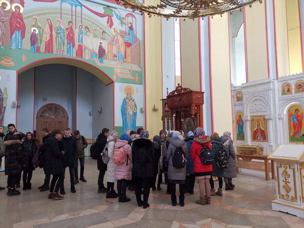 Экскурсия в Храме.
