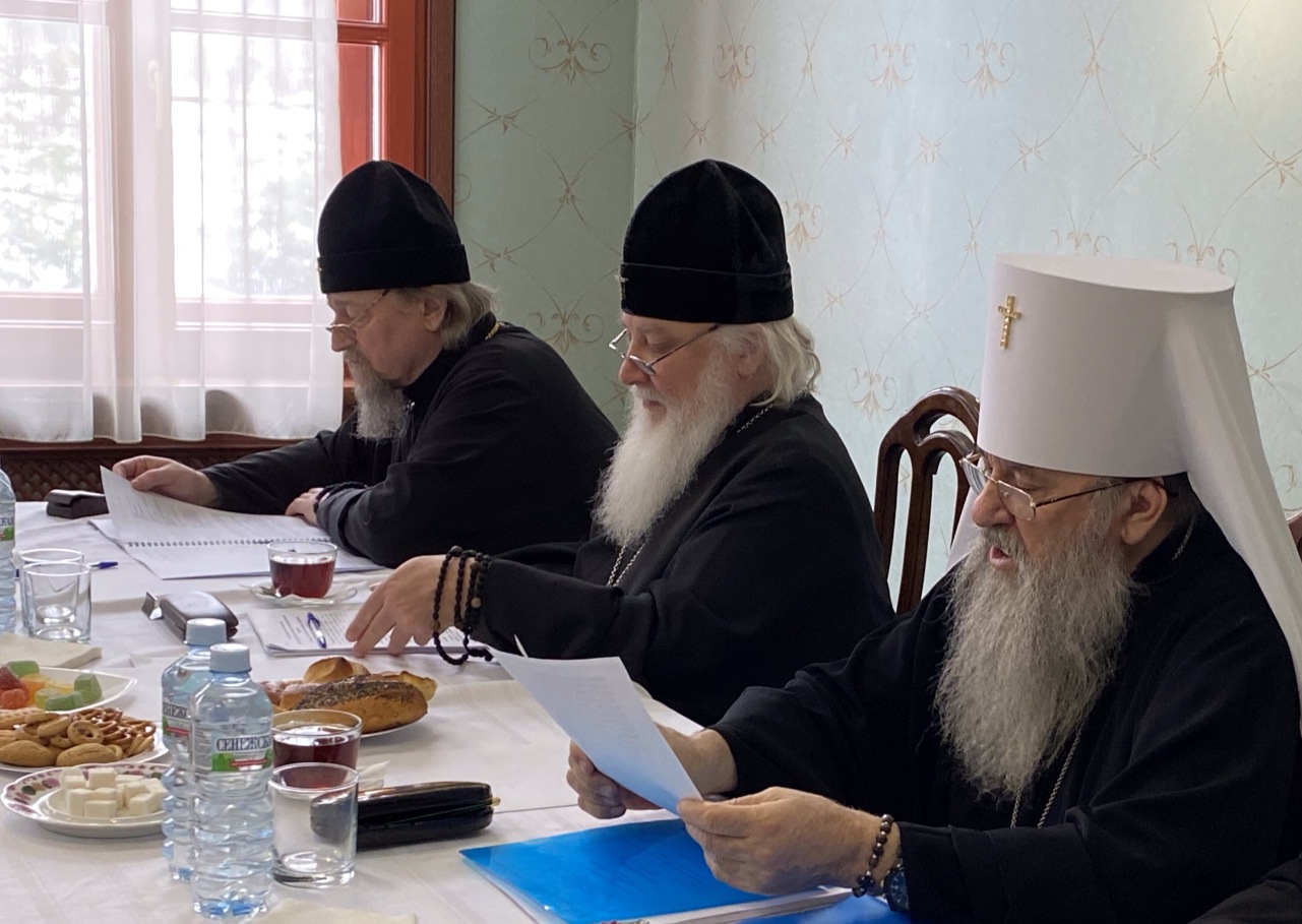 Митрополит Владимир принял участие в заседании комиссии Межсоборного Присутствия по церковному управлению