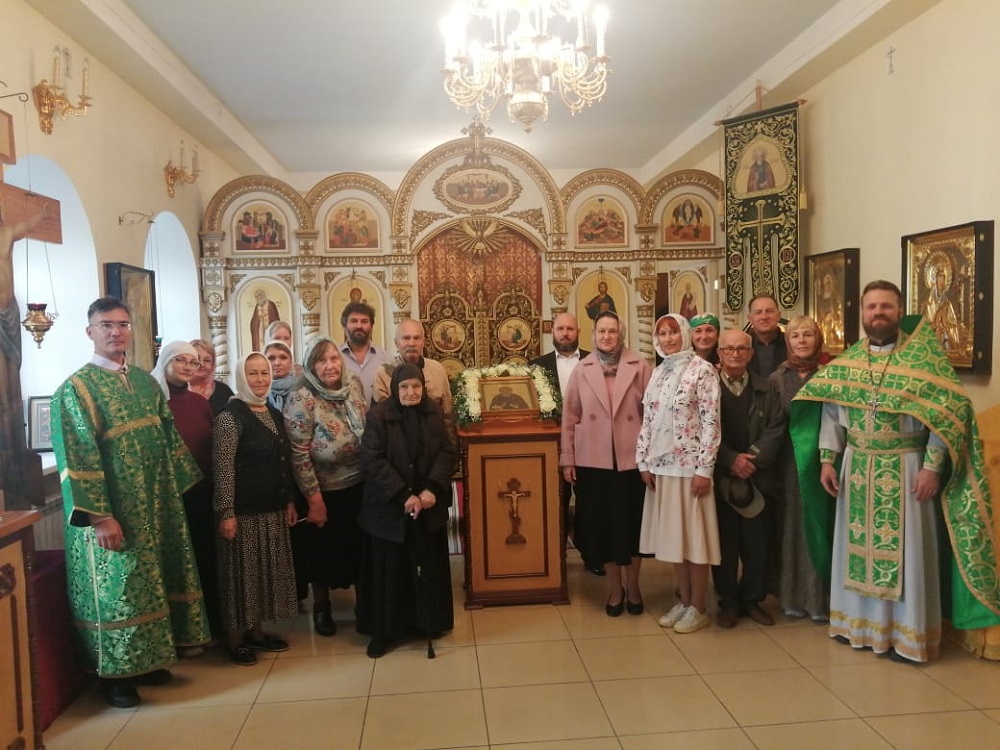 В домовом храме Центра состоялось праздничное богослужение