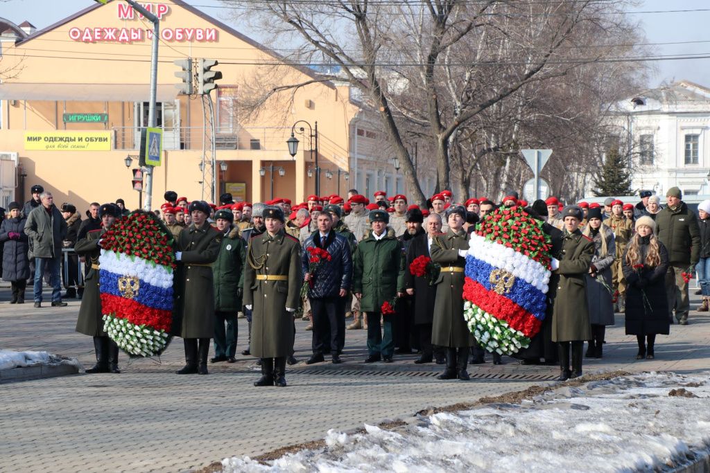 Благочинный Уссурийского благочиния принял участие в мероприятиях в рамках Дня защитника Отечества