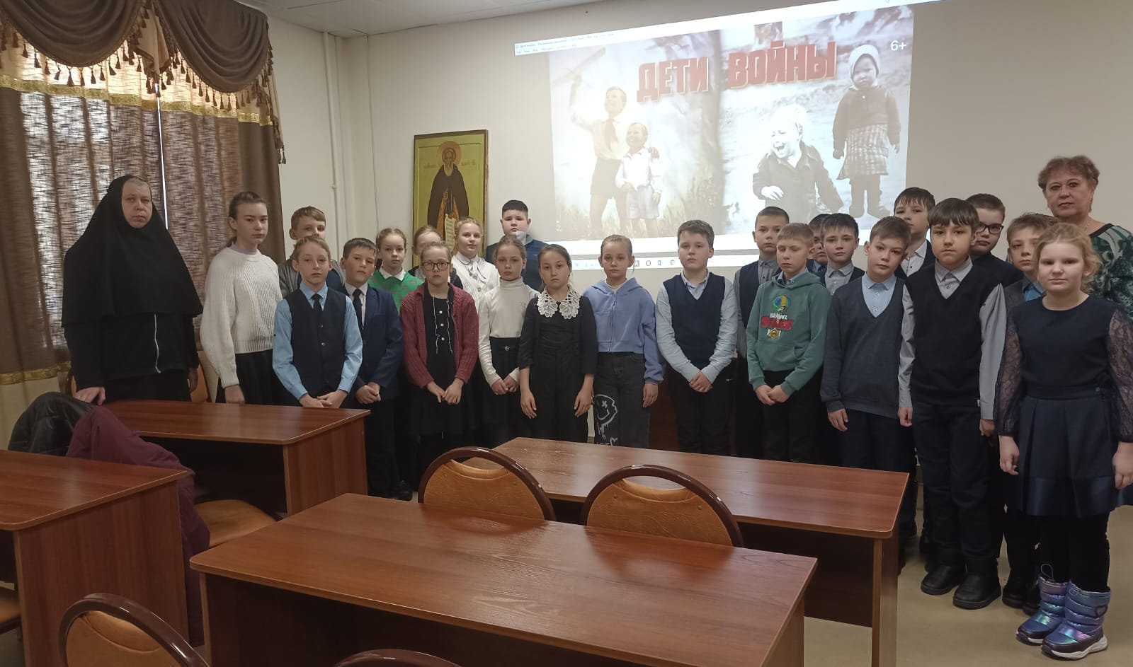 Маленькие герои большой войны: в Духовно-просветительском центре г. Арсеньева проходят видео-уроки о детях ВОВ (+ Фото)