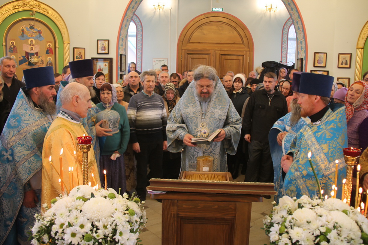 В праздник Сретения Господа и Спаса нашего Иисуса Христа, епископ Находкинский и Преображенский Николай возглавил Божественную литургию в храме святых преподобных Макария Египетского, Онуфрия Великого и Силуана Афонского г. Партиза