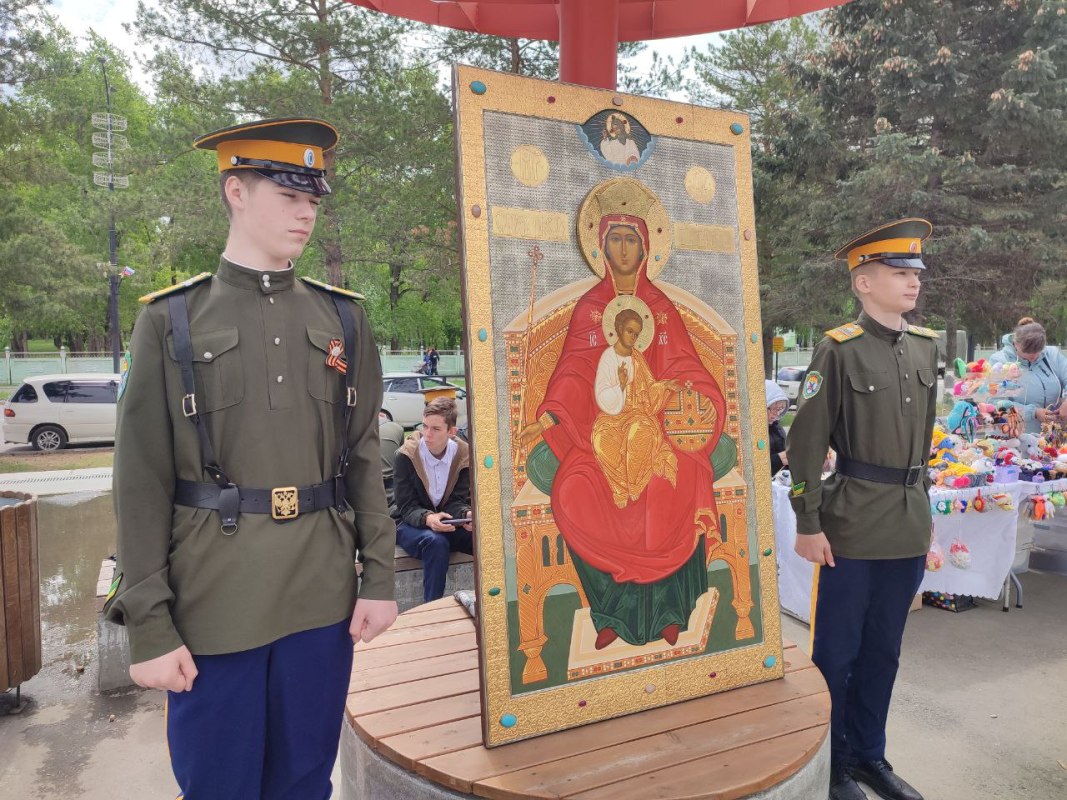 Иерей Александр Ступа принял участие в краевом фестивале казачьей культуры «ЛЮБО» (+ Фото + Видео)