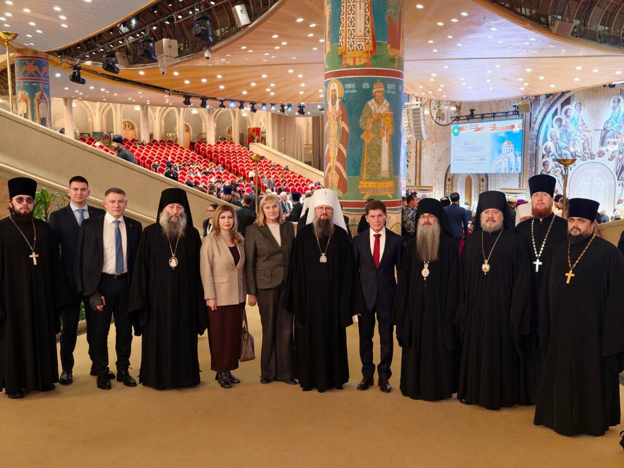 Делегация Приморского края приняла участие в пленарном заседании XXVII Всемирного Русского Народного Собора.