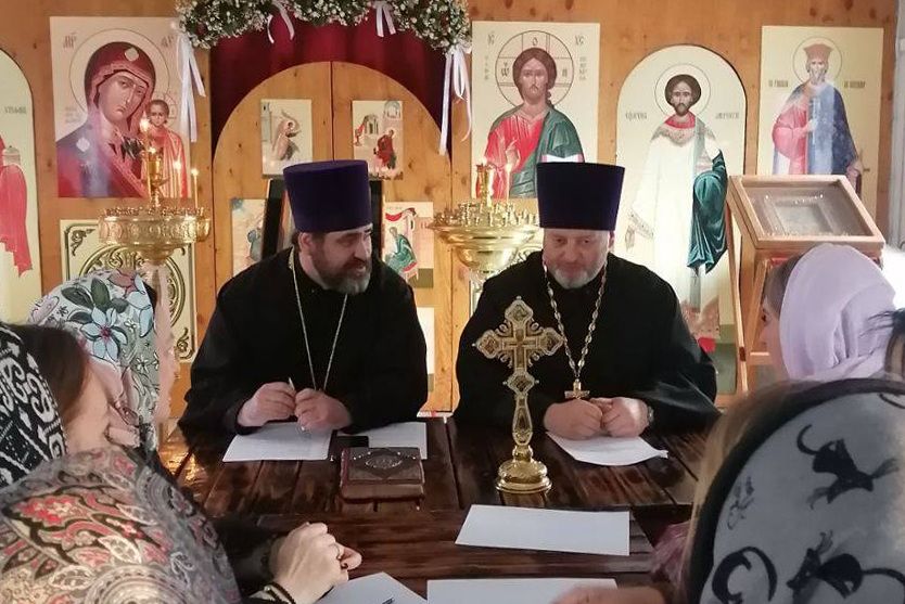 В Казанском храме г. Уссурийска состоялось приходское собрание