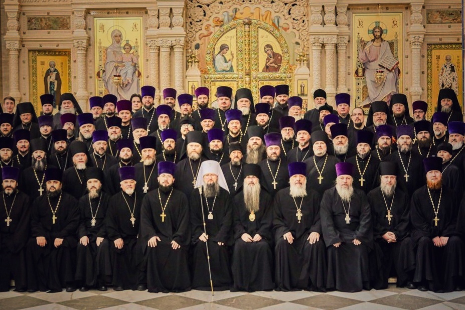 В Спасо-Преображенском соборе прошло годовое епархиальное собрание