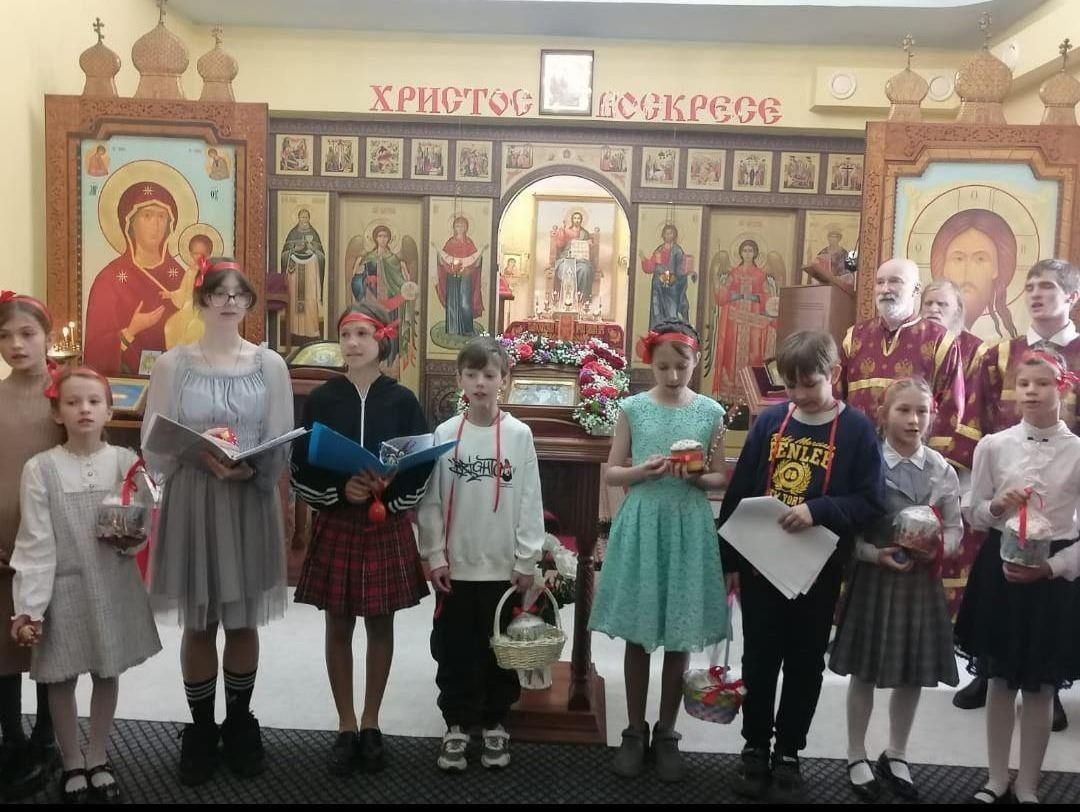 Пасхальный утренник в селе Покровка