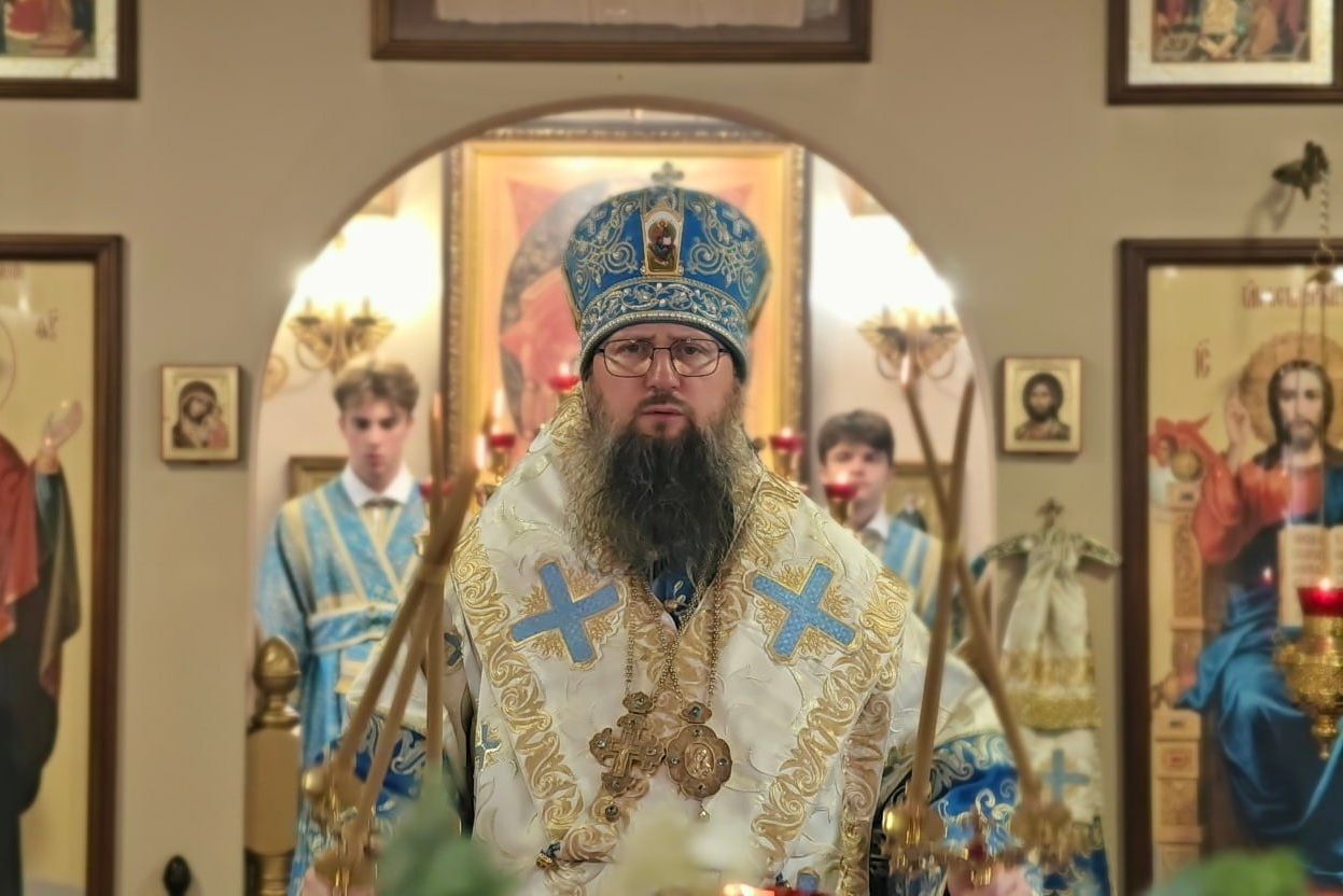 В храме свт. Спиридона Тримифунтского состоялась архиерейское богослужение