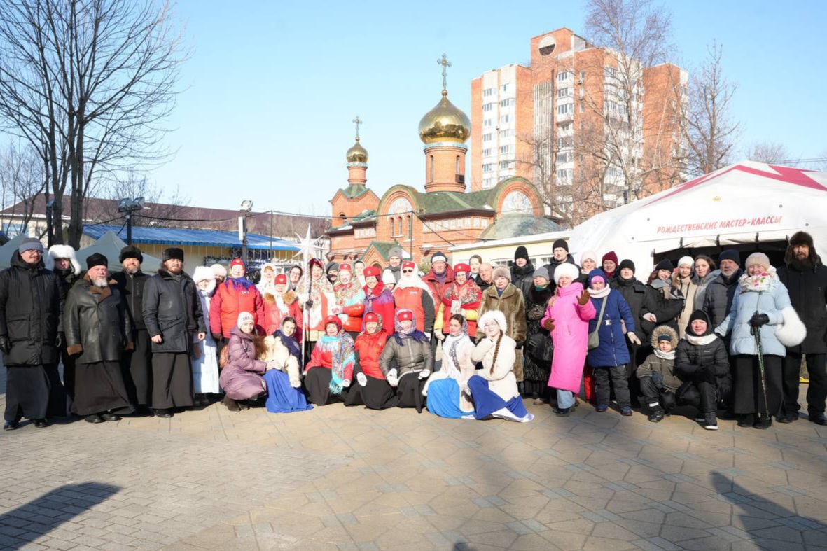 В Покровском храме г. Владивостока прошёл праздник «Рождественские святки»