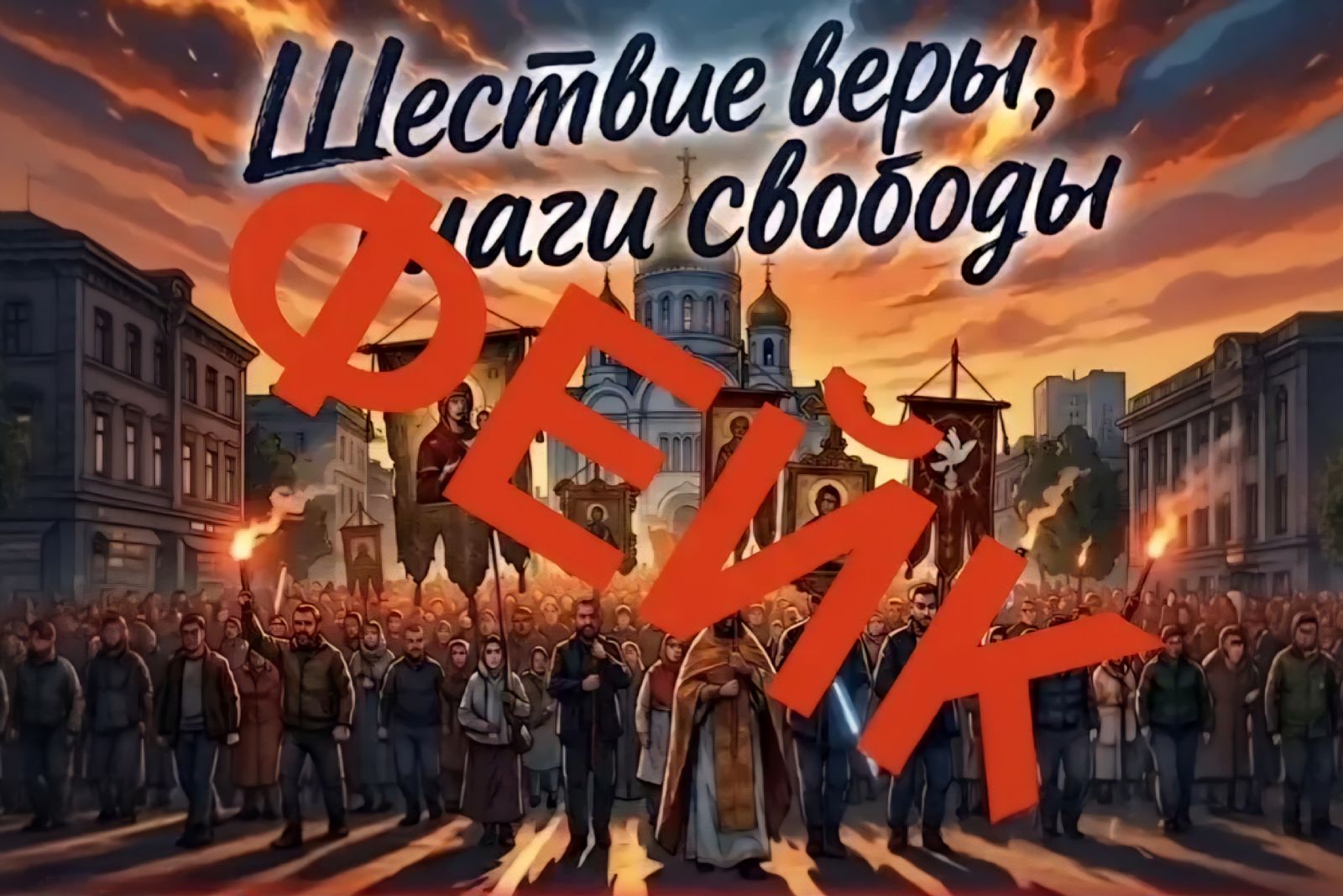 Осторожно, акция «Шествие Веры» не имеет отношения к Русской Православной Церкви