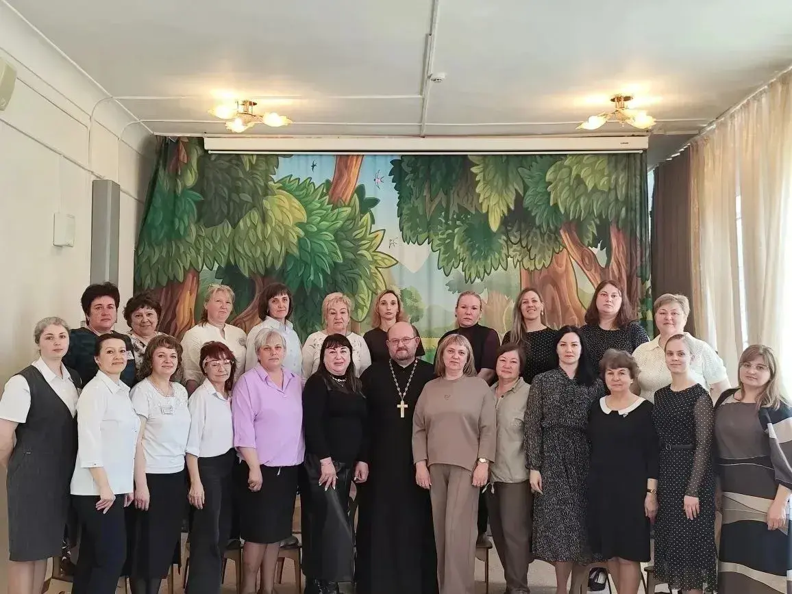 Иерей Роман Капитанюк принял участие в работе муниципального семинара «Духовно-нравственное воспитание детей дошкольного возраста».