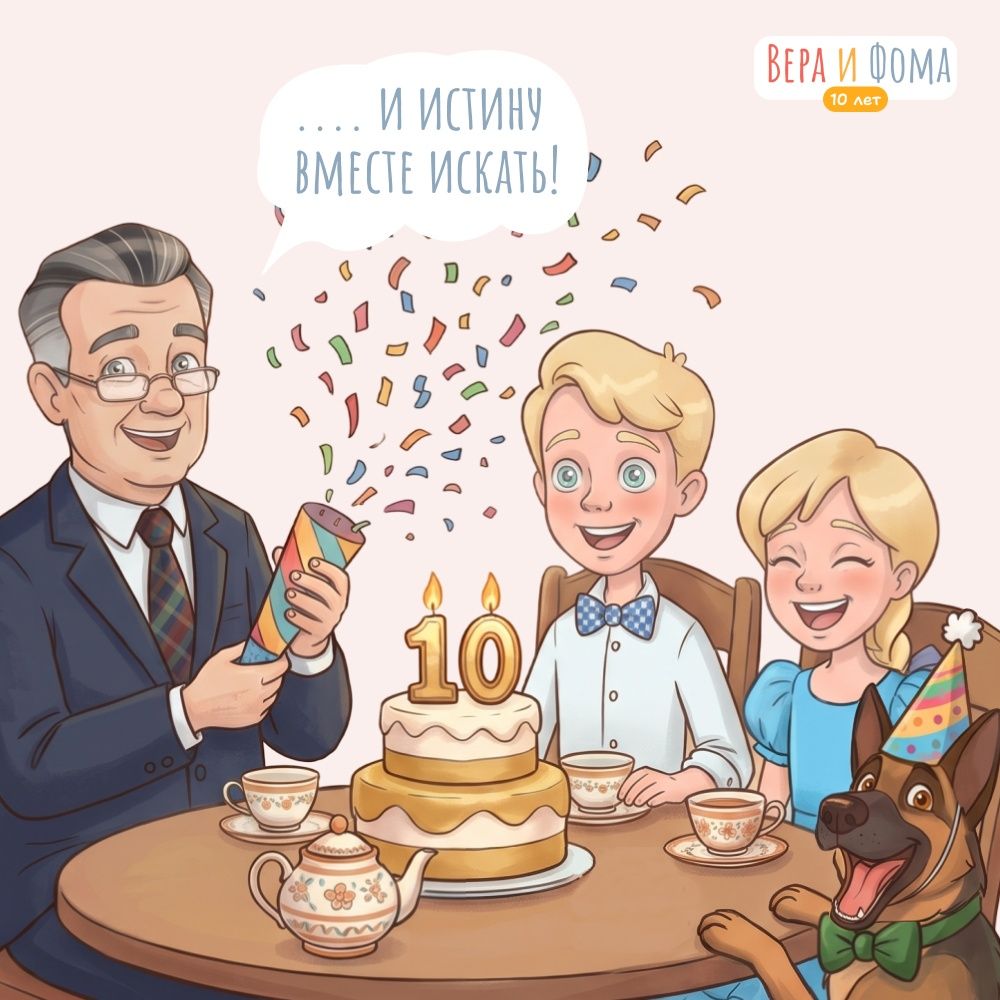 Поздравляем аудиоэнциклопедию «Вера и Фома» с десятилетним юбилеем